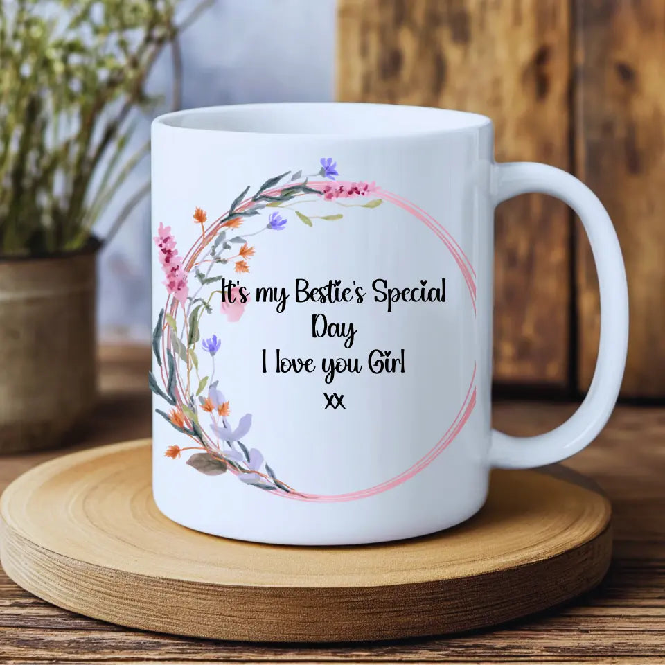 Personalise Birthday Mug