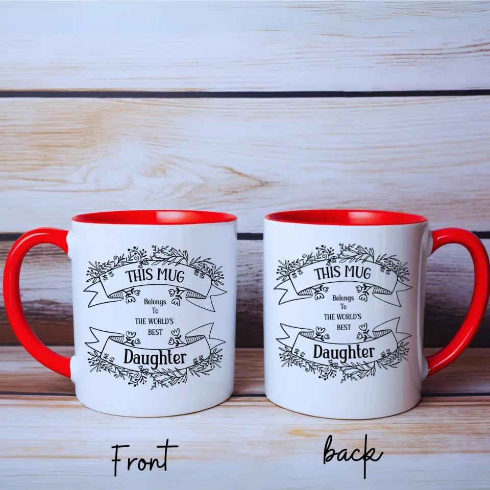 Custom Names/Relationships Mug