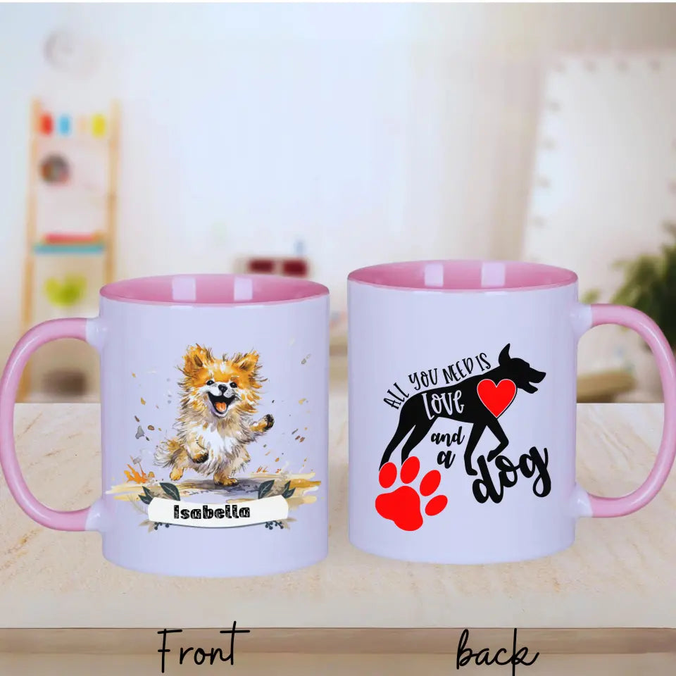 Personalise Dog Mum Mug