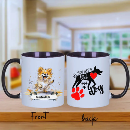 Personalise Dog Mum Mug