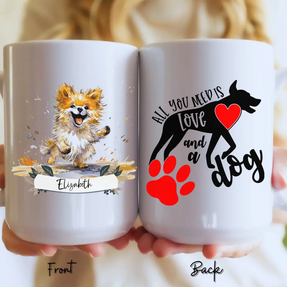 Personalise Dog Mum Mug