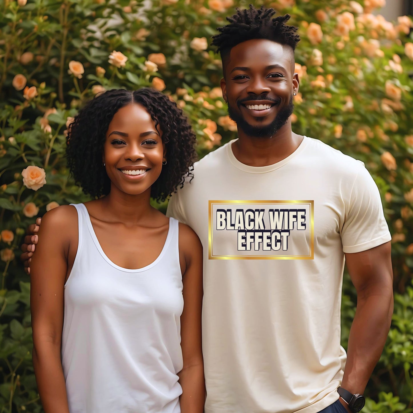 Black Wife Effect T-Shirt - JOLIFTIFY