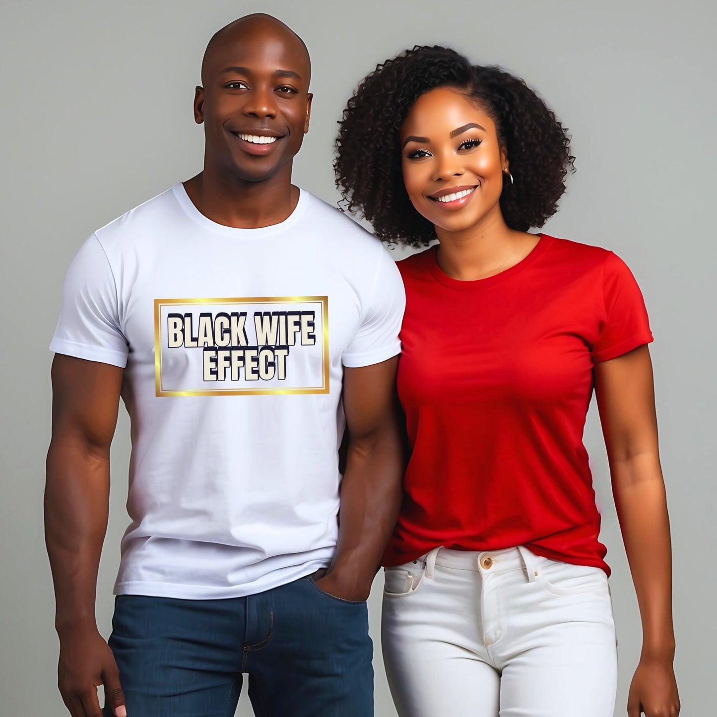 Black Wife Effect T-Shirt - JOLIFTIFY