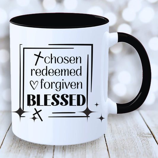 Christian Message Mug with Coloured Interior - JOLIFTIFY