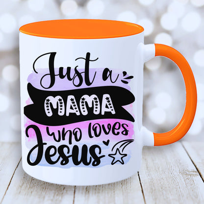 Christian Mum Mug with Coloured Interior - JOLIFTIFY