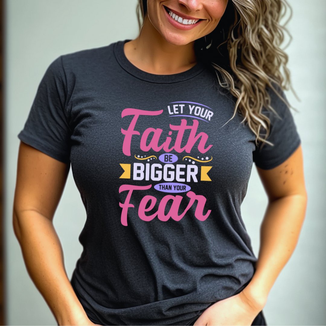 Faith Over Fear Premium T-Shirt - JOLIFTIFY