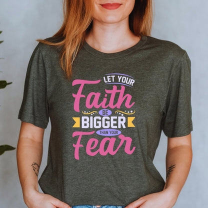 Faith Over Fear Premium T-Shirt - JOLIFTIFY