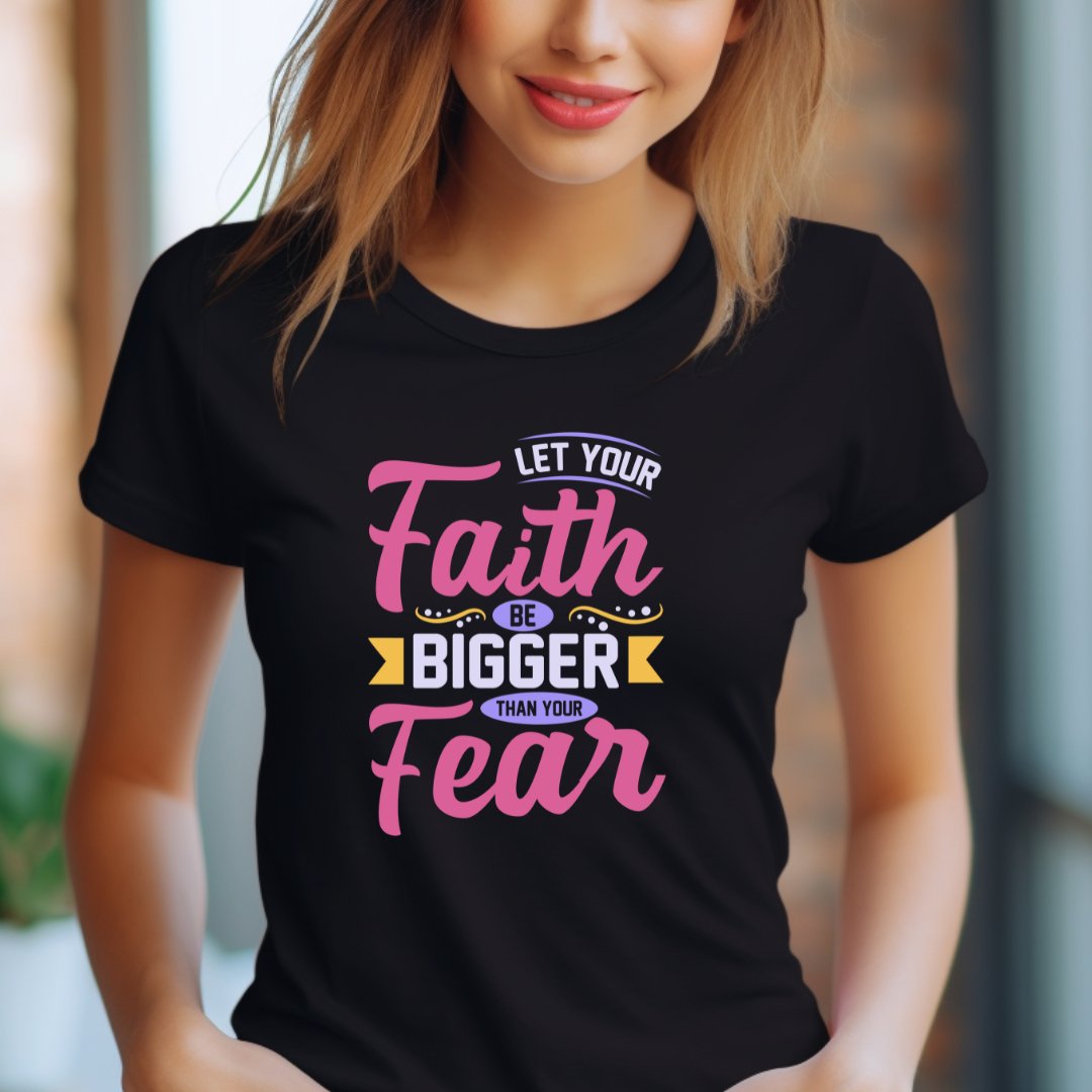 Faith Over Fear Premium T-Shirt - JOLIFTIFY