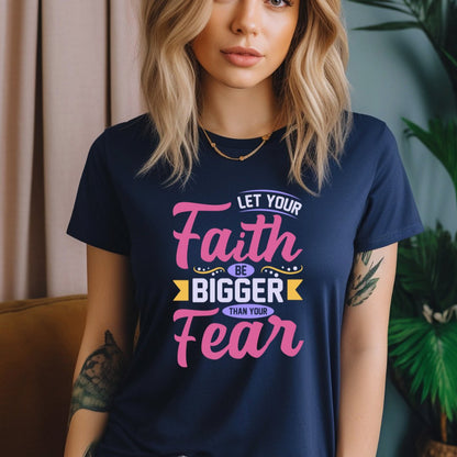 Faith Over Fear Premium T-Shirt - JOLIFTIFY