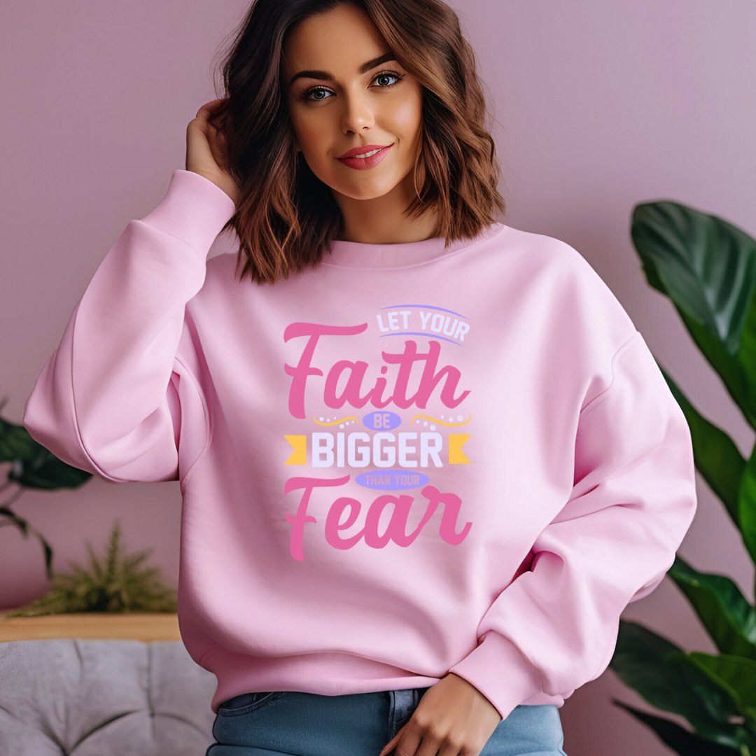 Faith Over Fear Sweatshirt - JOLIFTIFY