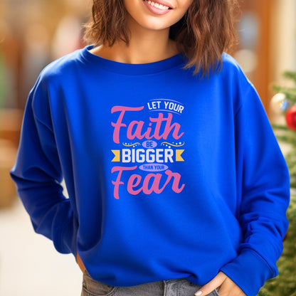 Faith Over Fear Sweatshirt - JOLIFTIFY