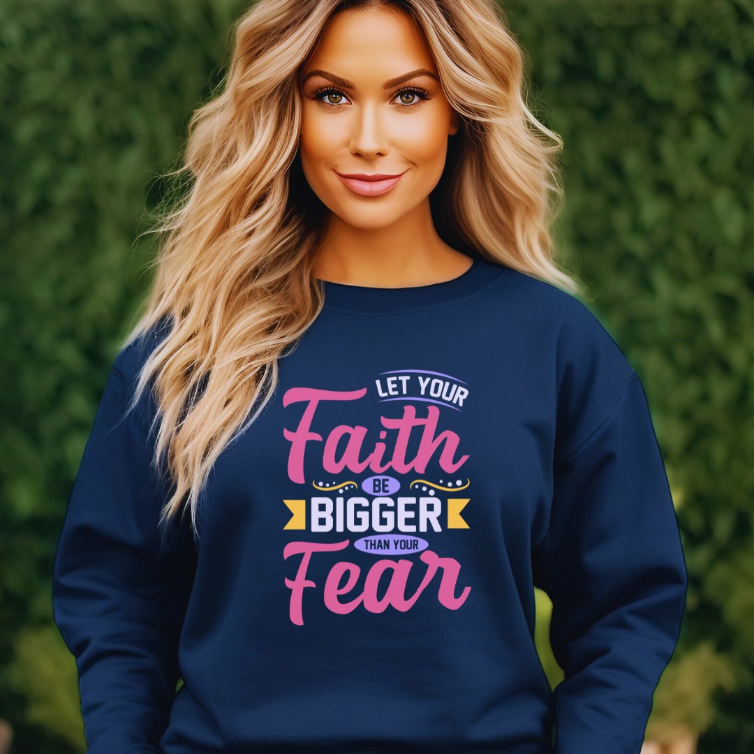 Faith Over Fear Sweatshirt - JOLIFTIFY