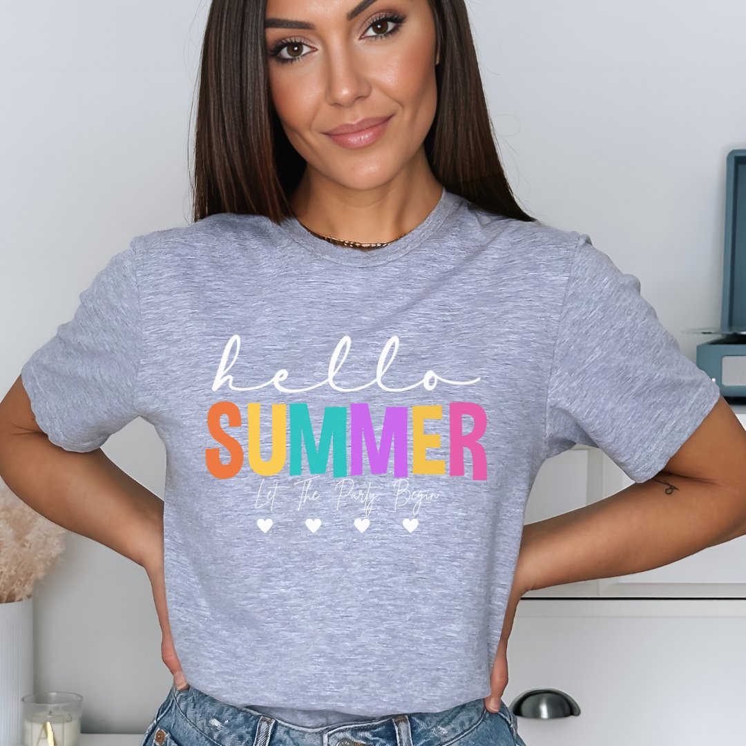 Hello Summer T-Shirt - JOLIFTIFY