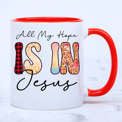 Inspirational Christian Mug - Coloured Interior