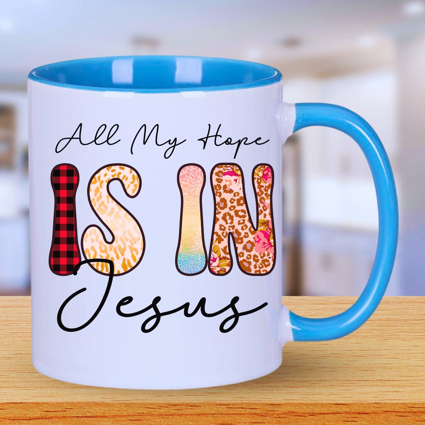 Inspirational Christian Mug - Coloured Interior