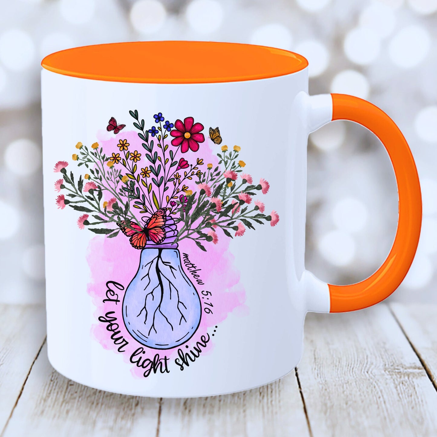 Motivational Mug With Coloured Interior