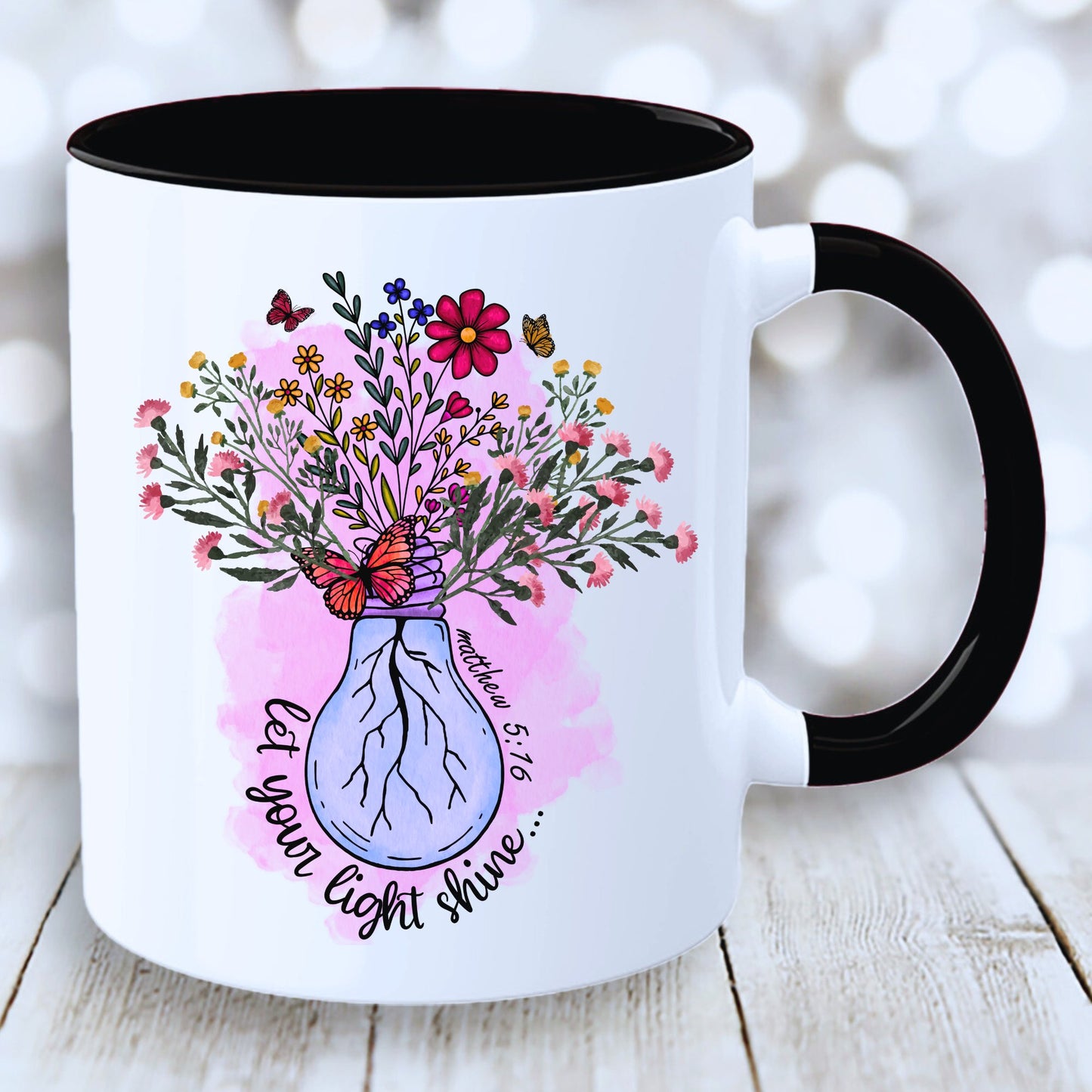 Motivational Mug With Coloured Interior