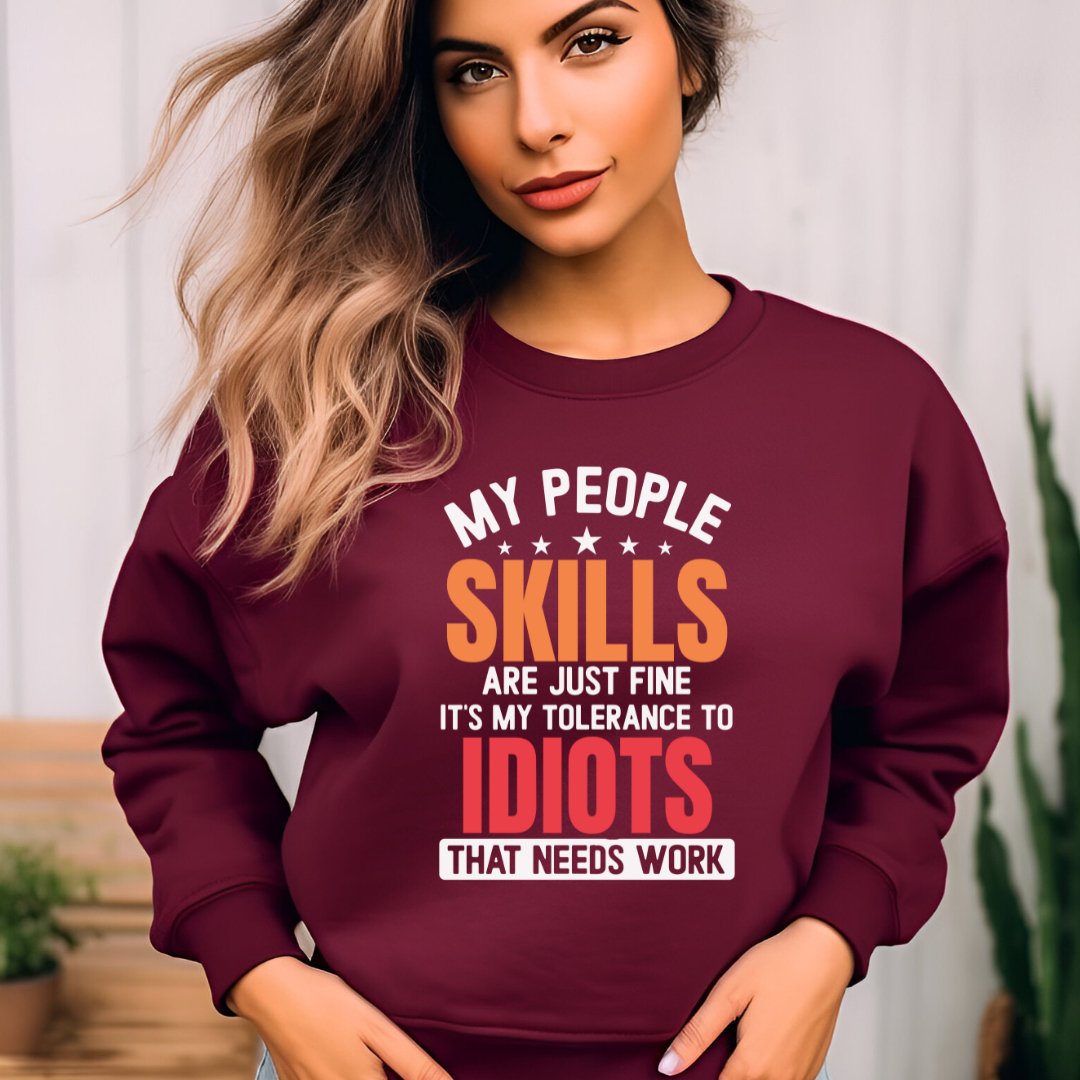 My People Skills Sweatshirt