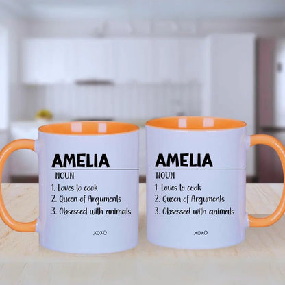 Name Definition Mug - JOLIFTIFY