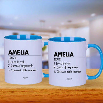 Name Definition Mug - JOLIFTIFY