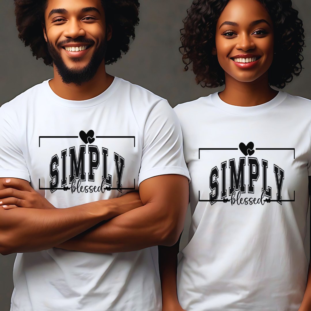 Simply Bleesed Unisex T-Shirt - JOLIFTIFY