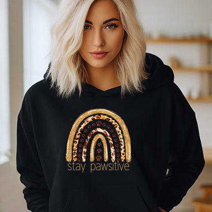 Stay Pawsitive Hoodie