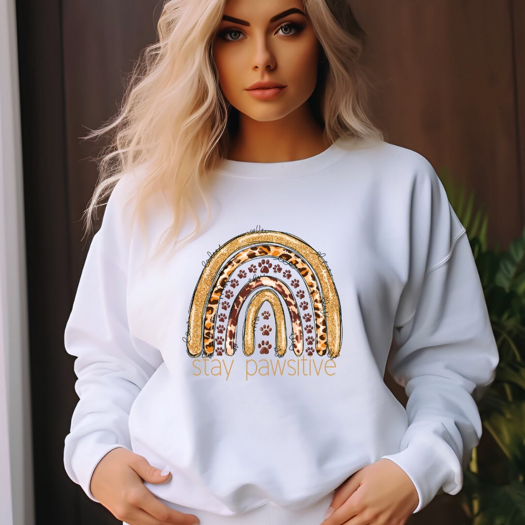 Stay Pawsitive Sweatshirt