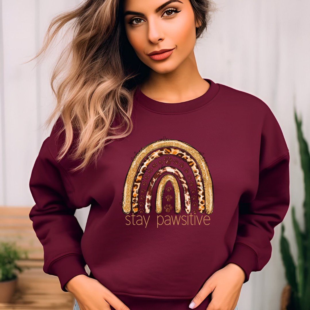 Stay Pawsitive Sweatshirt