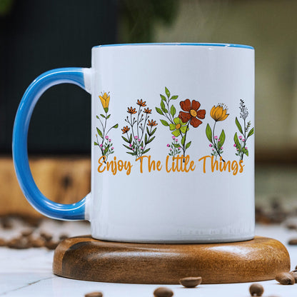 The Little Things Mug with Coloured Interior