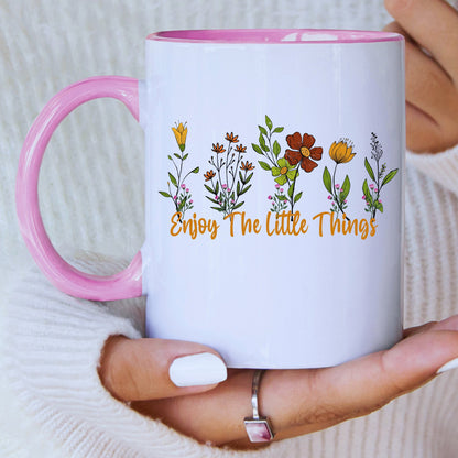 The Little Things Mug with Coloured Interior