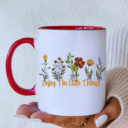 The Little Things Mug with Coloured Interior