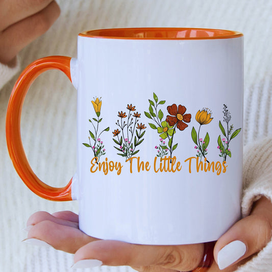 The Little Things Mug with Coloured Interior