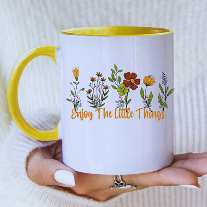 The Little Things Mug with Coloured Interior