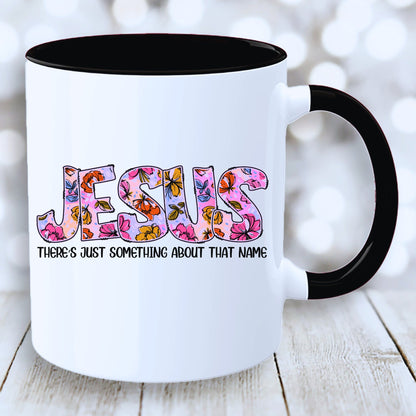 The Name Jesus Mug with Coloured Interior