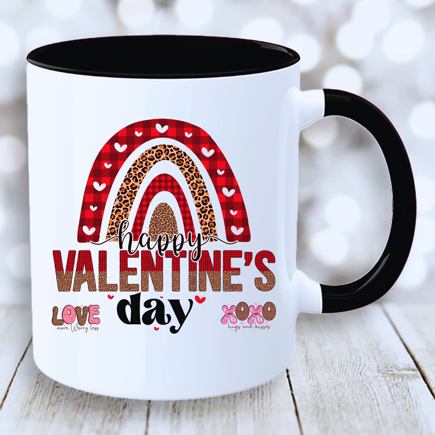 Valentine Mug with Coloured Interior