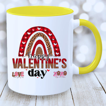 Valentine Mug with Coloured Interior