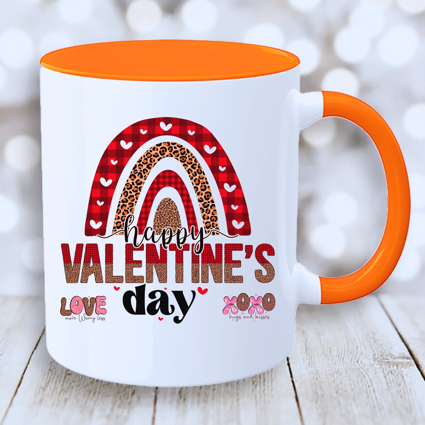 Valentine Mug with Coloured Interior