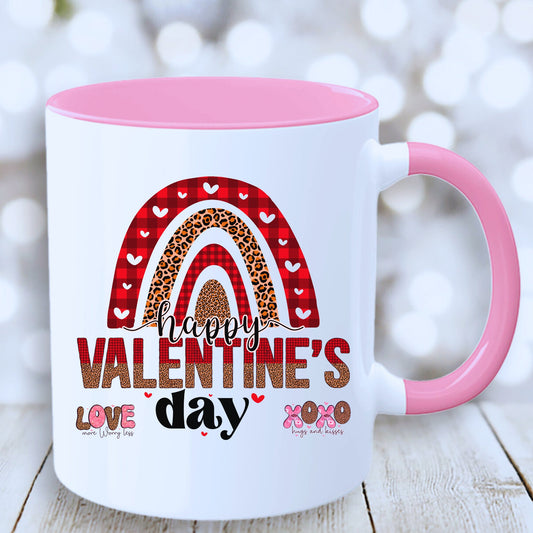 Valentine Mug with Coloured Interior